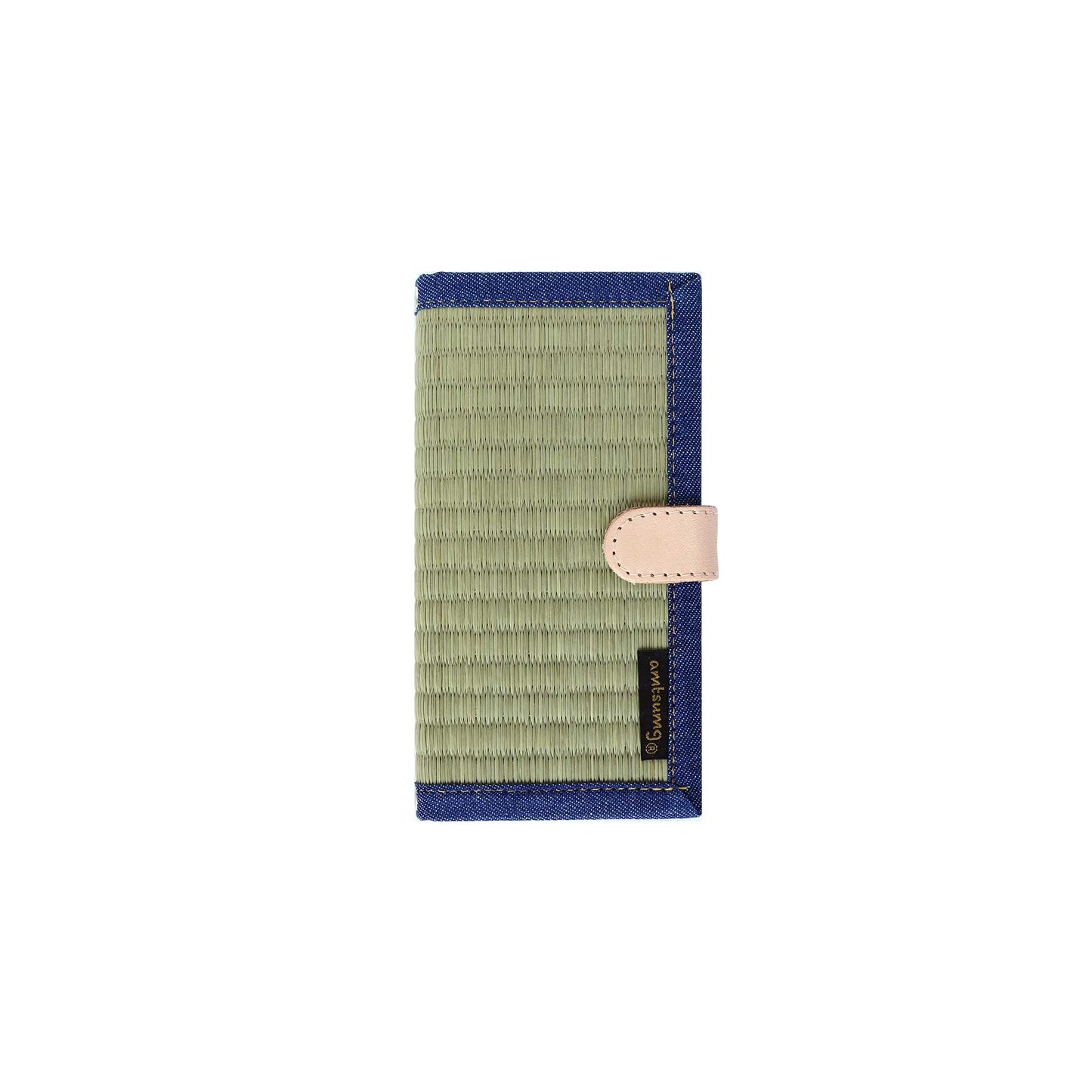 畳のスマートフォンケース(汎用Sサイズ)(色:生成 柄:デニム)
