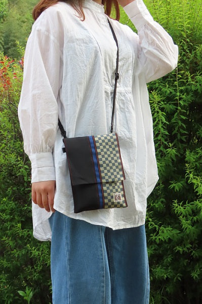 御朱印帳ケース(マルチケース)(色柄:竹菱レッド)